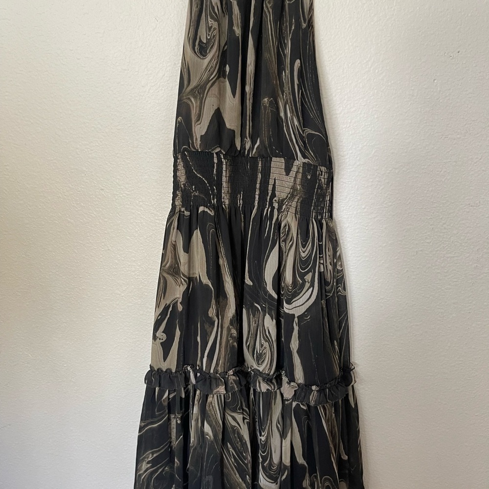 Banana Republic Halter Mini Dress Marble - Picture 2 of 13
